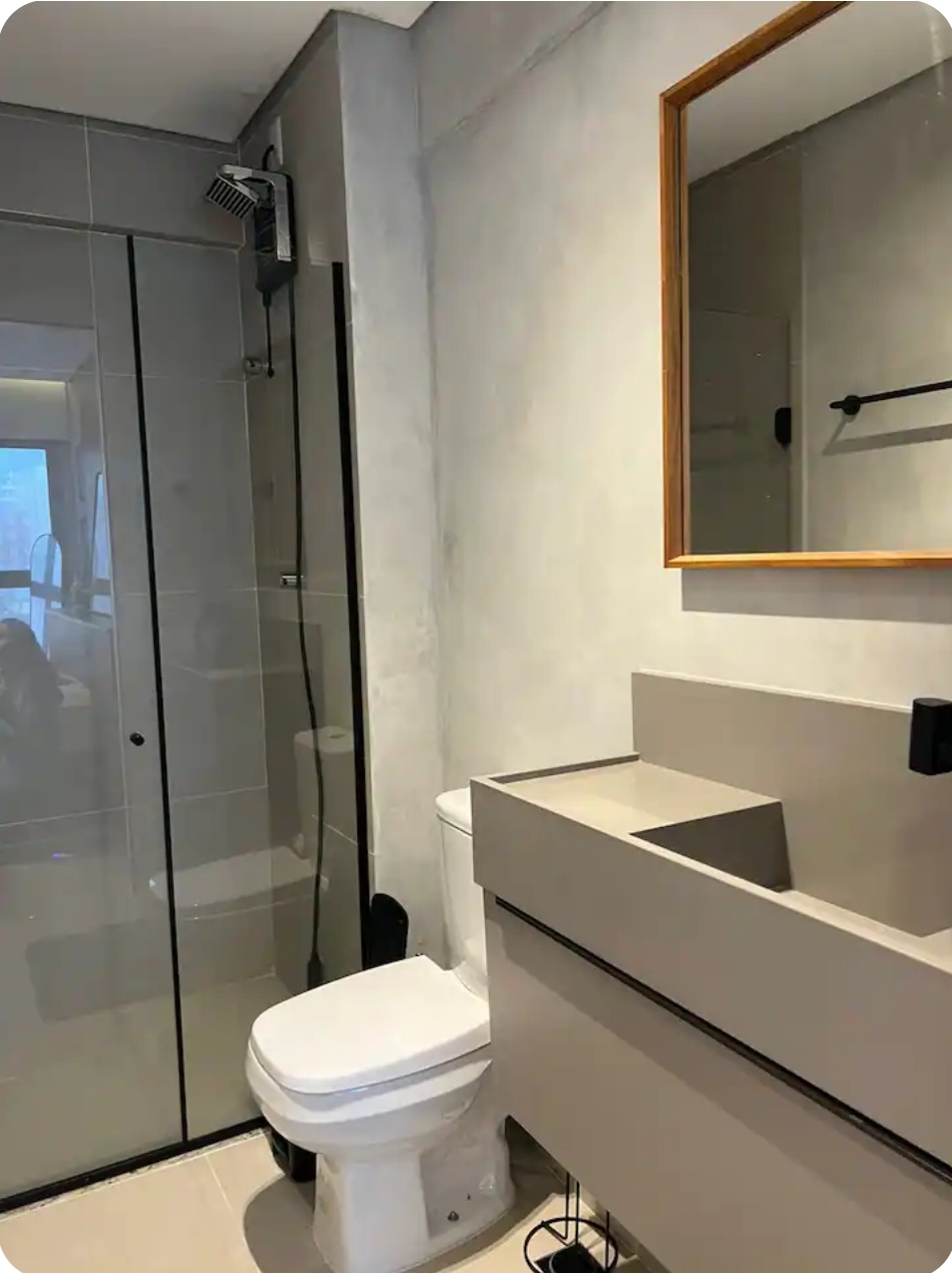 Apartamento Studio Novo Frente Mar no Innovate Residencial, Praia do Indaiá