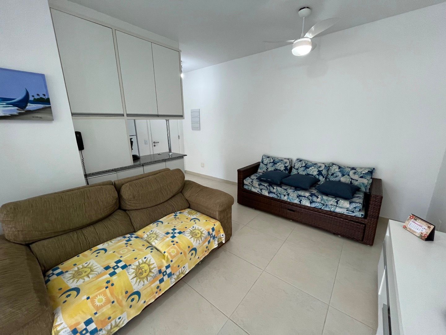 Apartamento Frente Mar com Varanda Gourmet no Martim de Sá