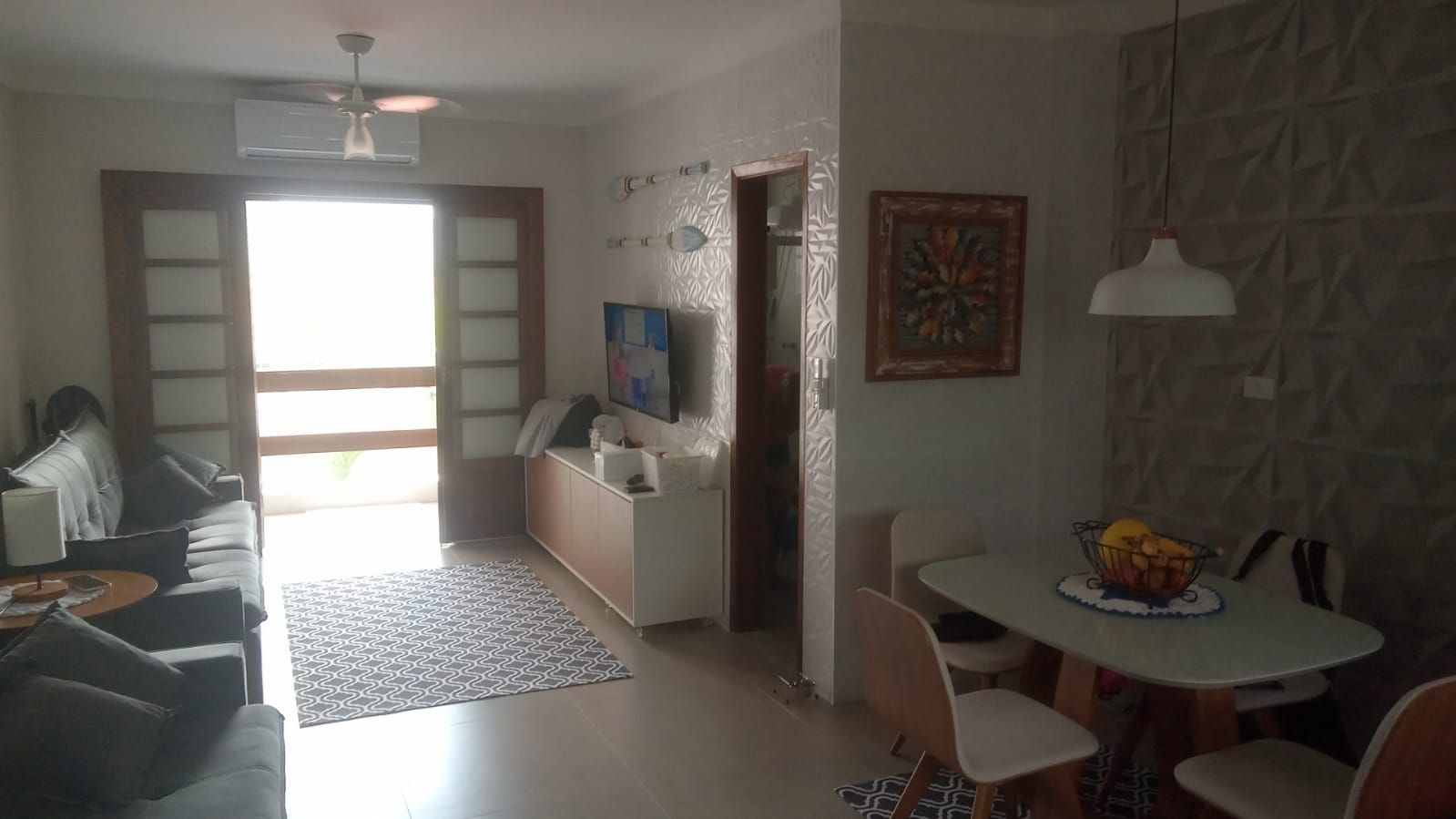Apartamento Reformado com Vista para o Mar no Massaguaçu