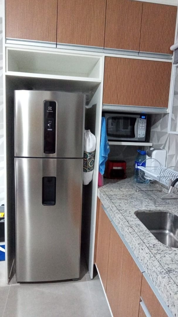 Apartamento Reformado com Vista para o Mar no Massaguaçu