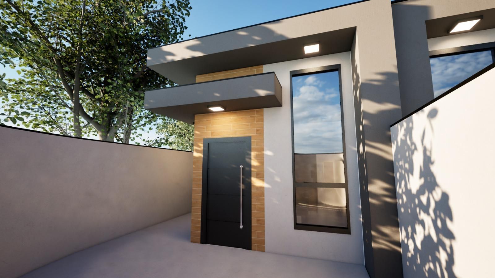 Casa com 3 dormitórios e quintal amplo no Golfinho
