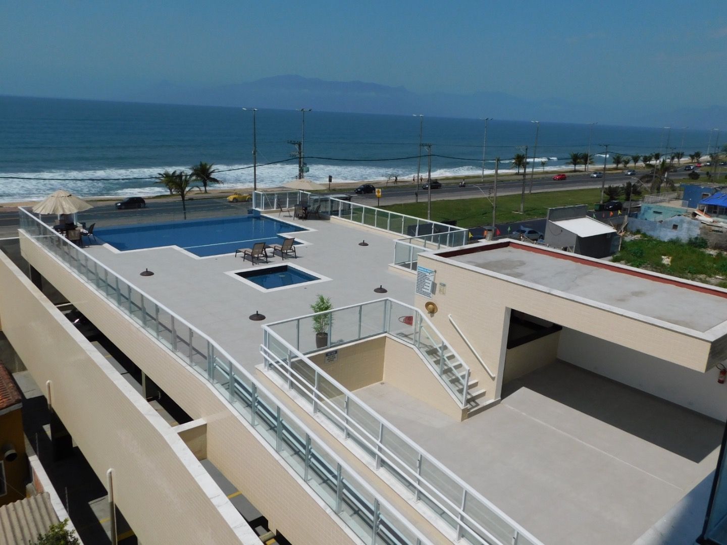 Apartamento Novo Frente Mar no Edifício Mar a Vista, Massaguaçu