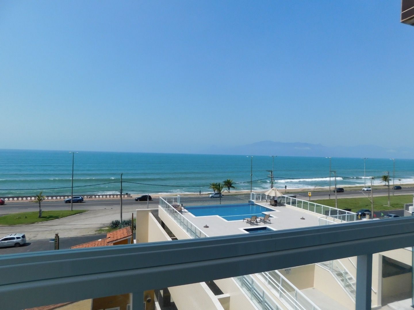 Apartamento Novo Frente Mar no Edifício Mar a Vista, Massaguaçu