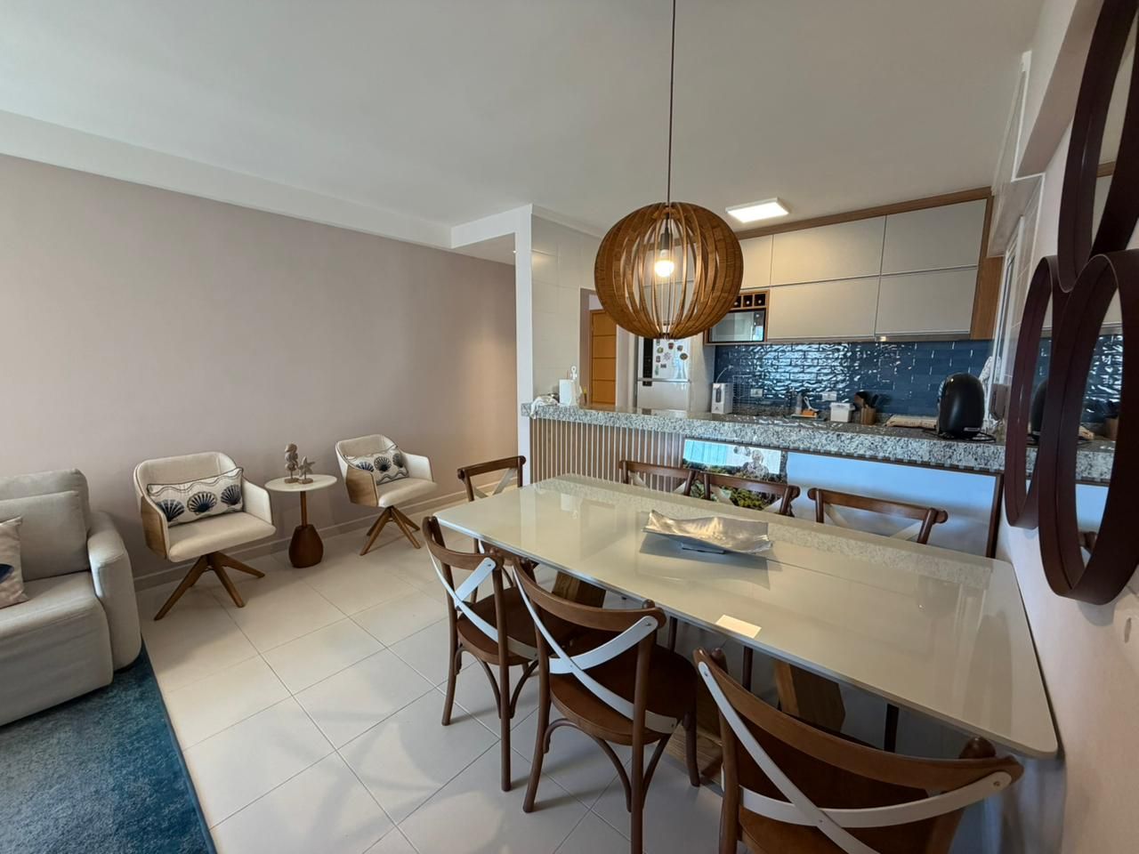 Apartamento Mobiliado com Vista Panorâmica para o Mar no Indaiá