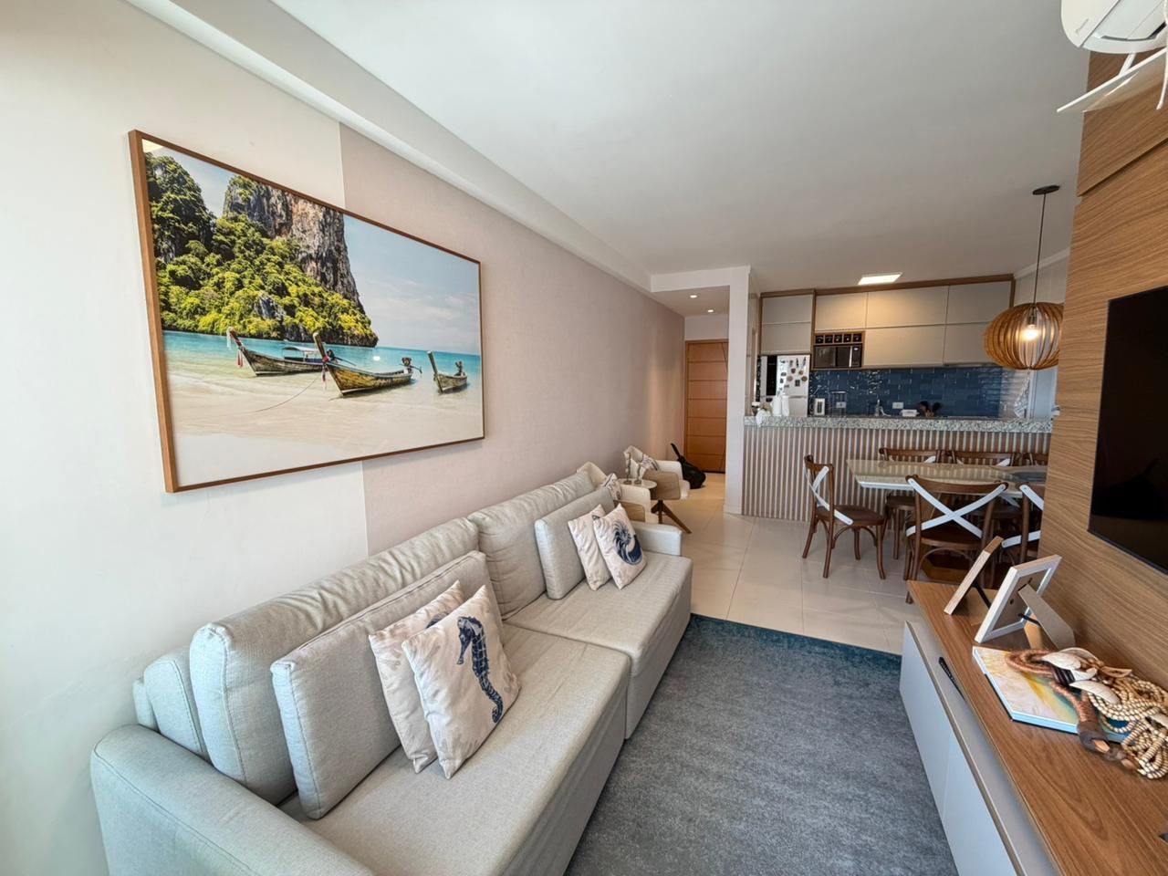 Apartamento Mobiliado com Vista Panorâmica para o Mar no Indaiá