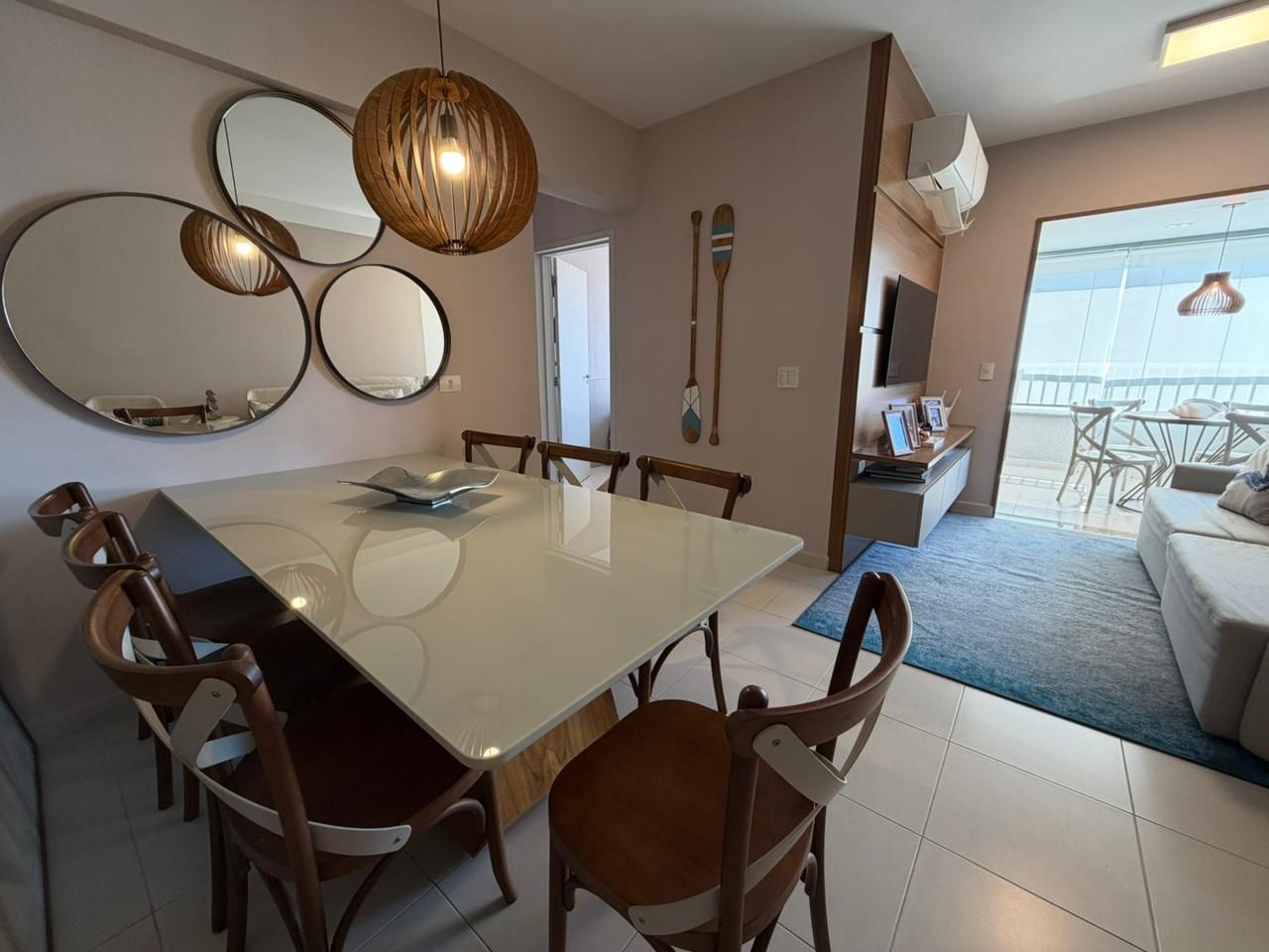 Apartamento Mobiliado com Vista Panorâmica para o Mar no Indaiá