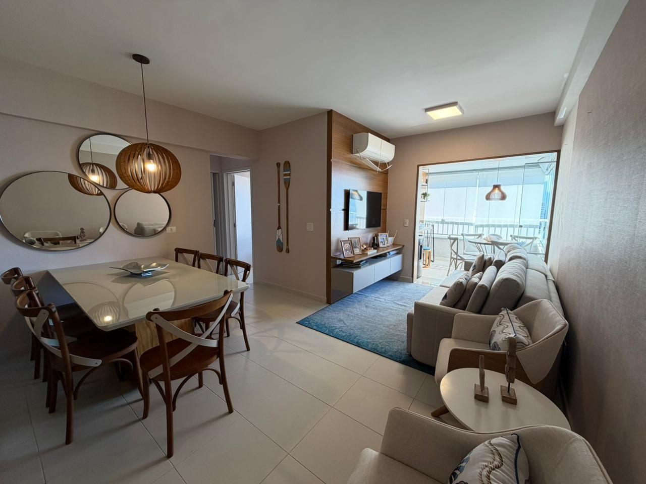 Apartamento Mobiliado com Vista Panorâmica para o Mar no Indaiá