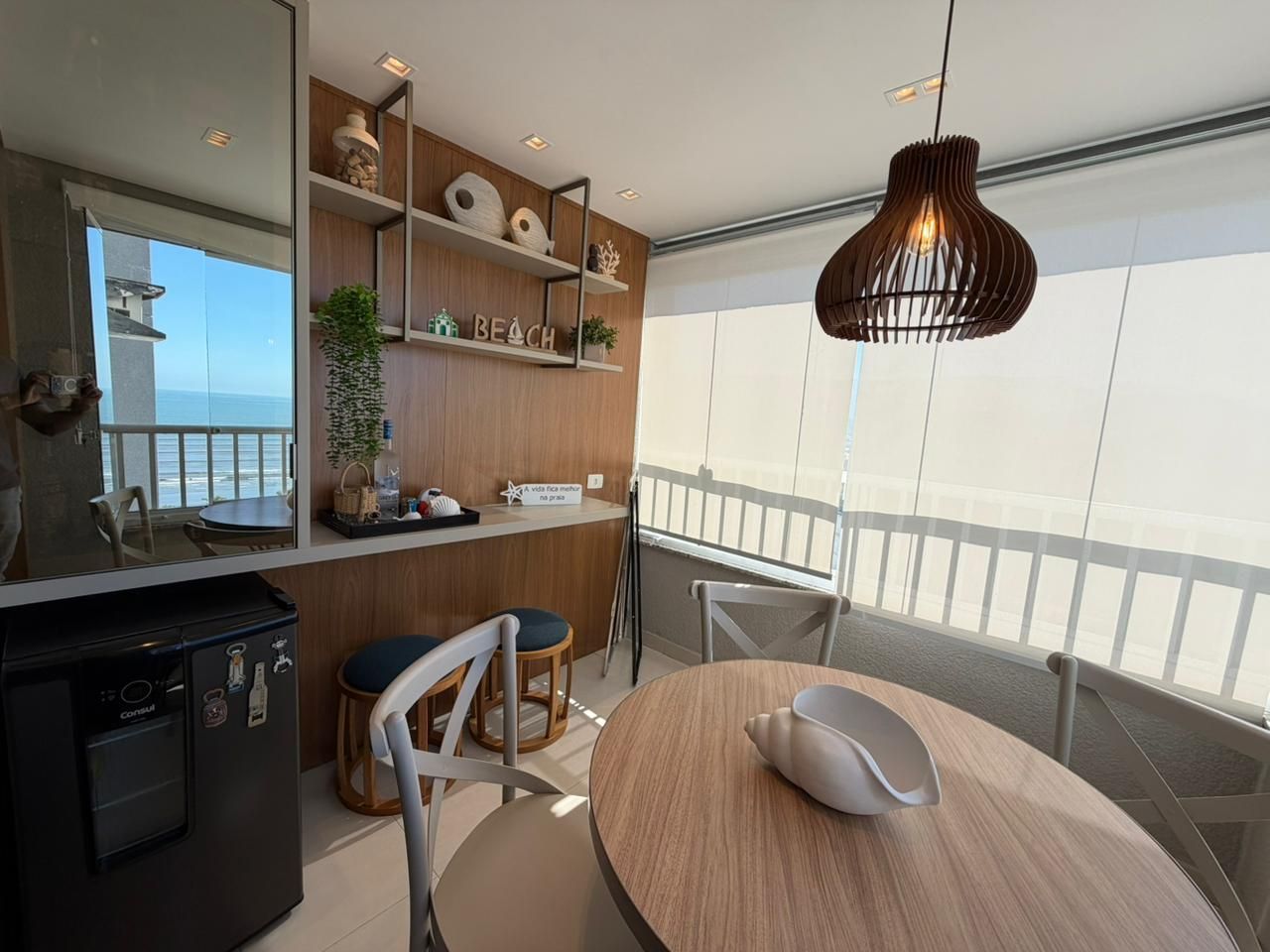 Apartamento Mobiliado com Vista Panorâmica para o Mar no Indaiá