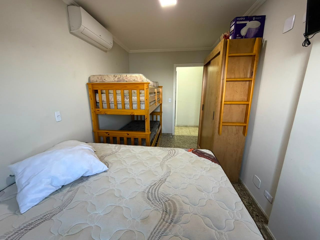 Apartamento Frente Mar com Suíte no San Martin, Martim de Sá