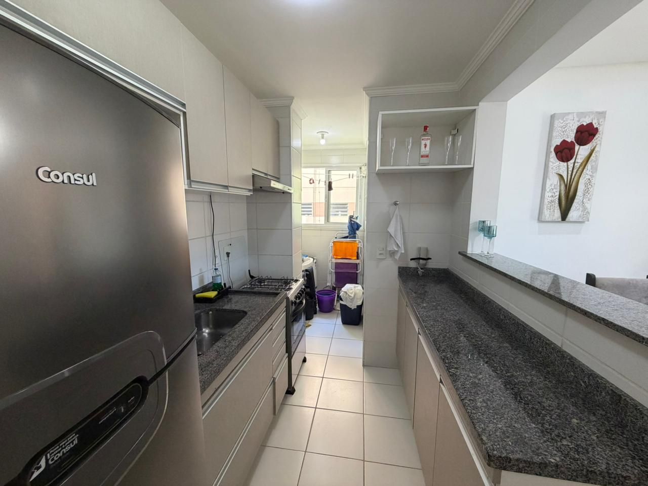 Apartamento Mobiliado a 600 Metros da Praia Martim de Sá, Residencial Lion