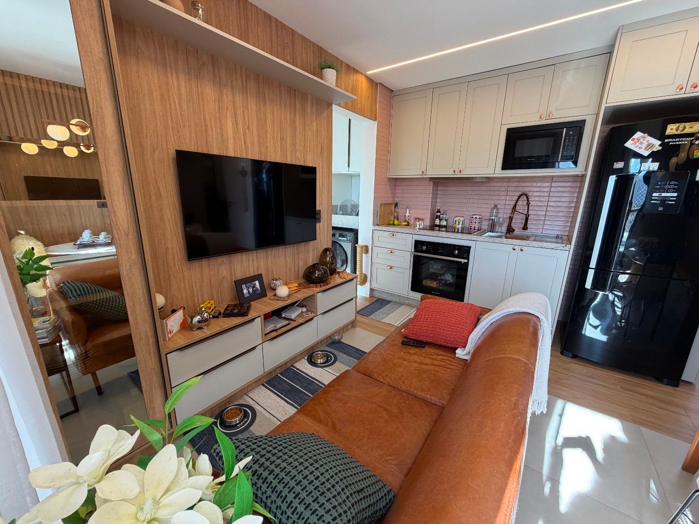 Studio Mobiliado com Vista para o Mar no Edifício Ana Rosa, Indaiá