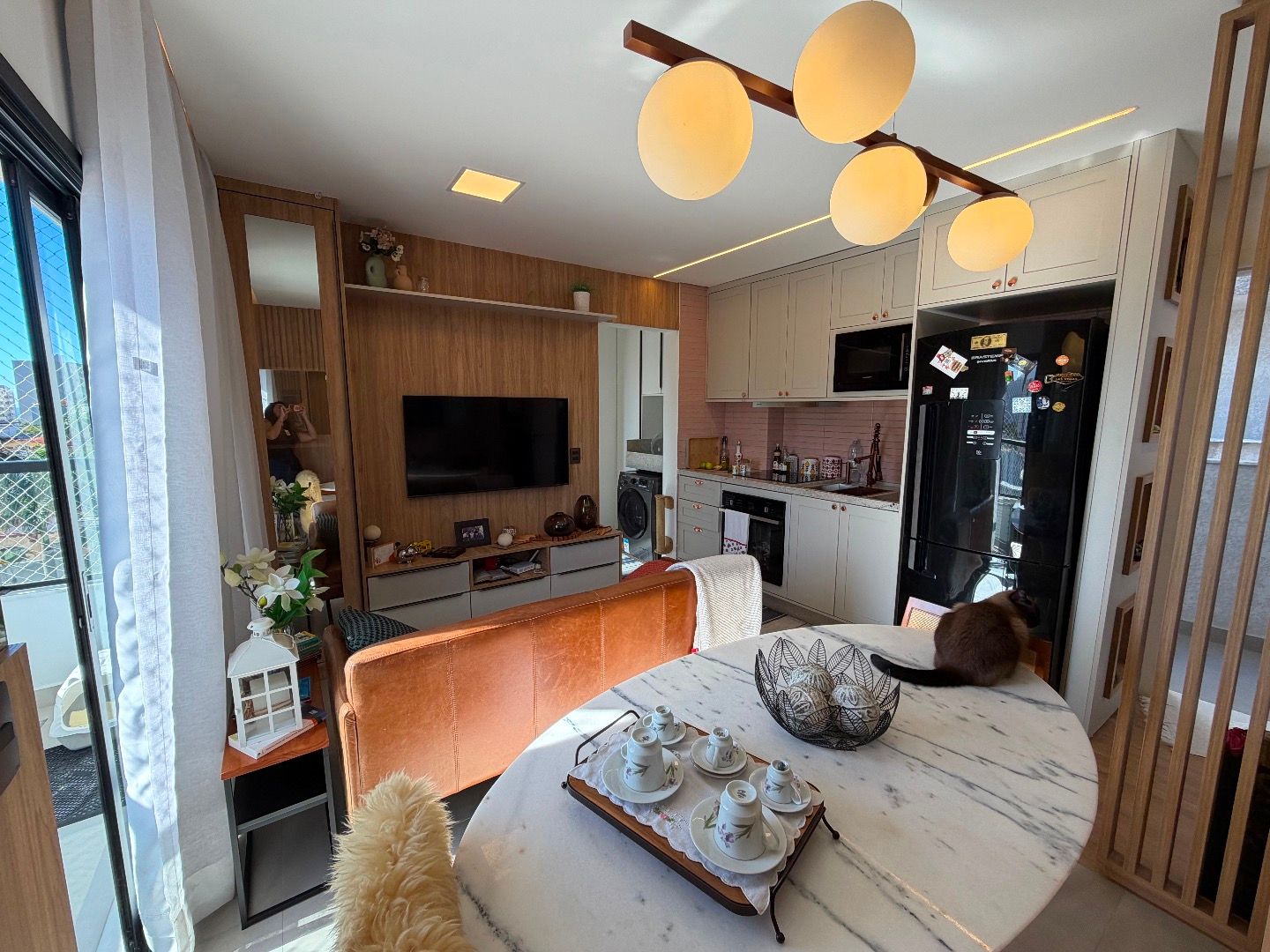Studio Mobiliado com Vista para o Mar no Edifício Ana Rosa, Indaiá
