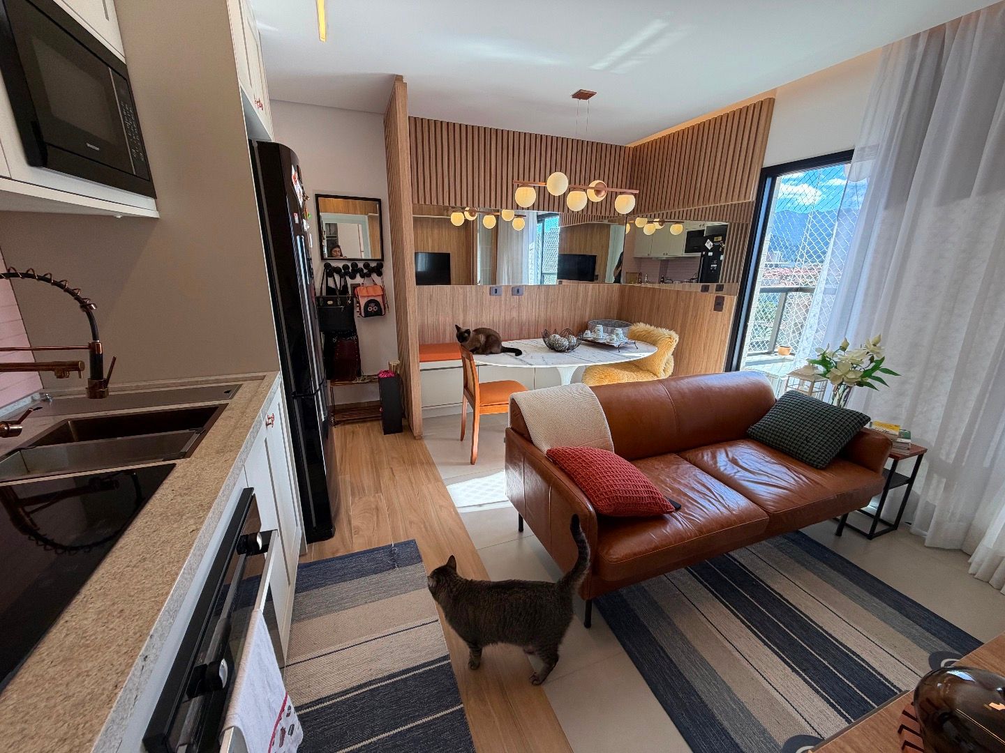 Studio Mobiliado com Vista para o Mar no Edifício Ana Rosa, Indaiá